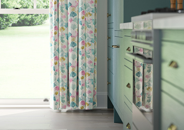 Palm Beach Faux Silk, Tropicana - Made to Measure Curtain - Image 5